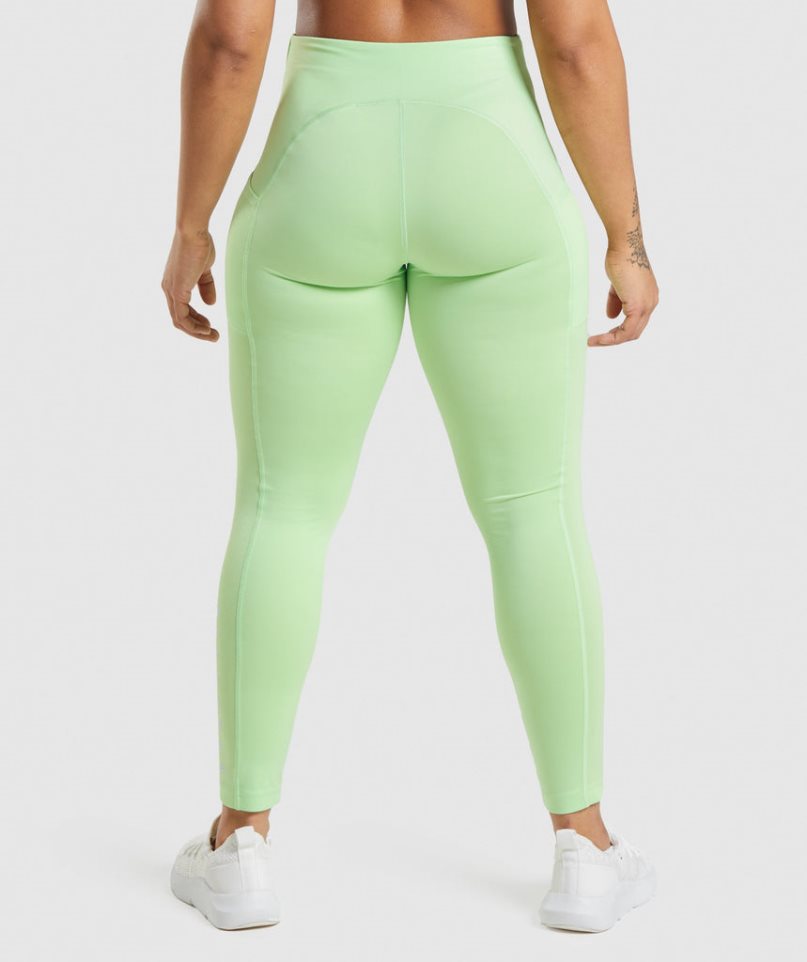 Women's Gymshark Sport Leggings Light Green | CA 0D1N73